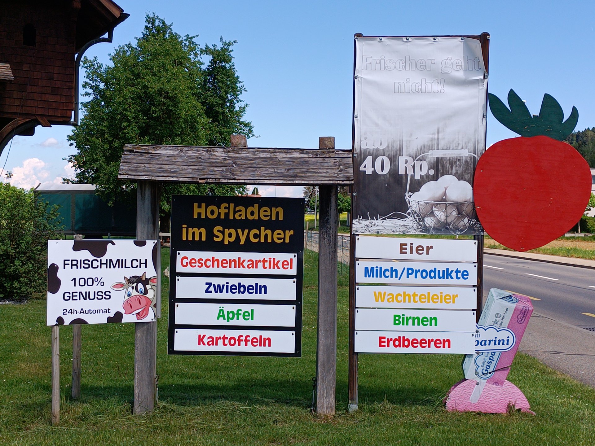Im Spycher – Innenansicht